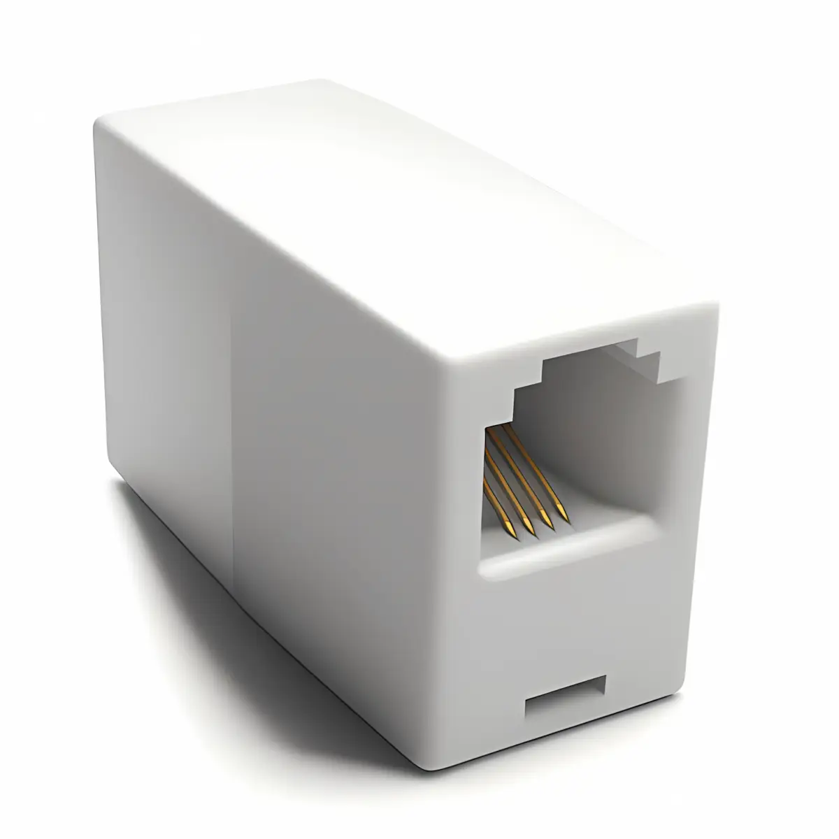 Telephone Line Coupler RJ11 Female to Female (6P4C)